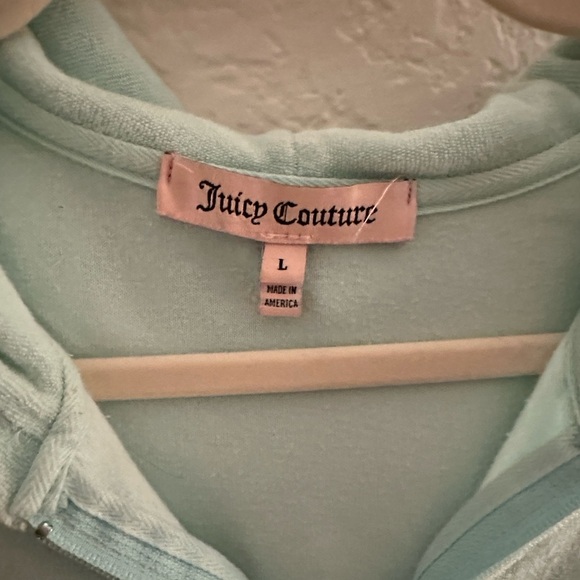 Juicy Couture Baby Blue Zip-Up Jacket - Picture 2 of 4